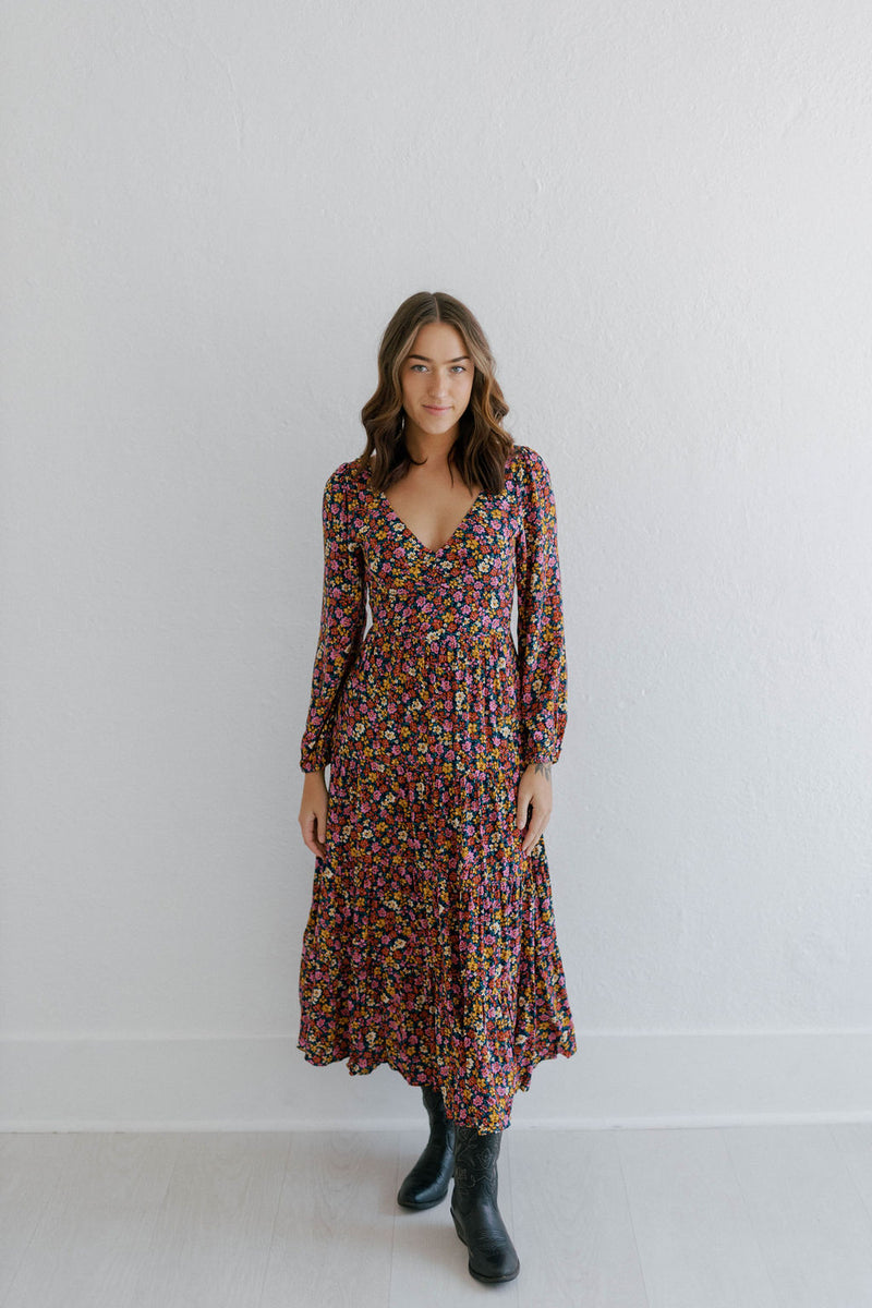 James Midi Dress