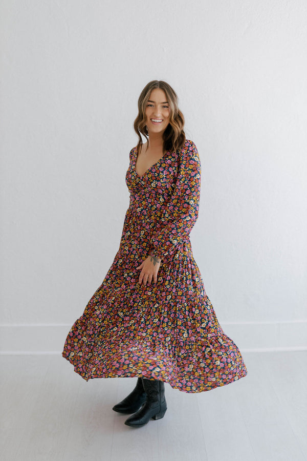 James Midi Dress