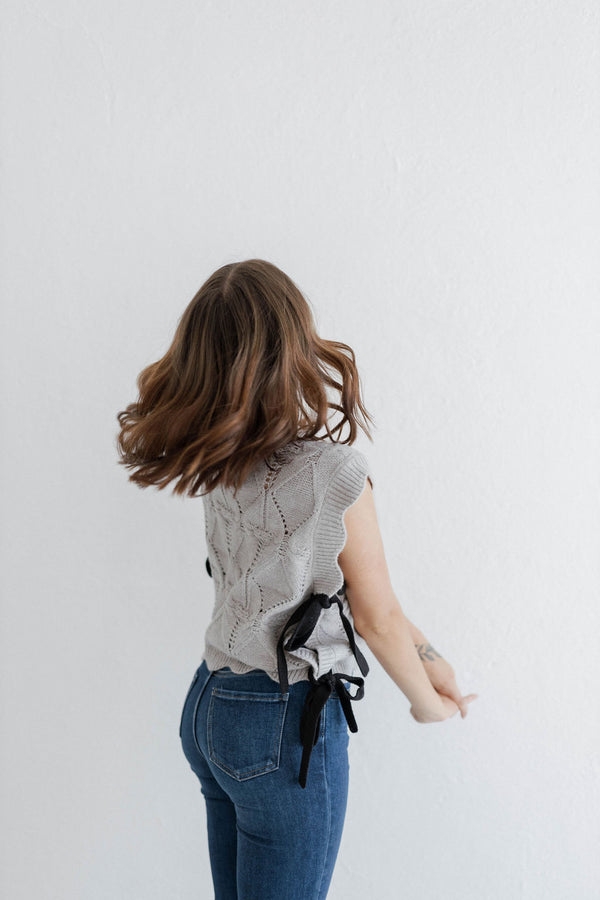 Grey Sweater Vest