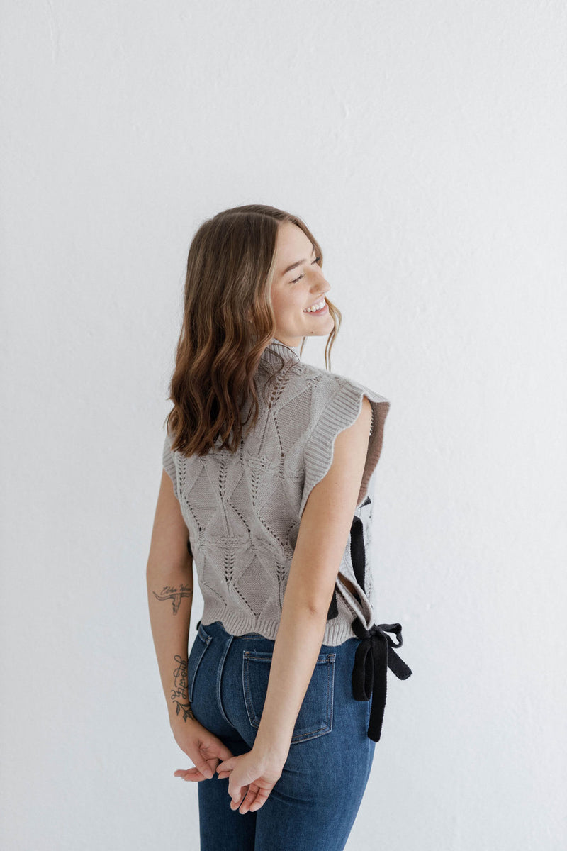 Grey Sweater Vest