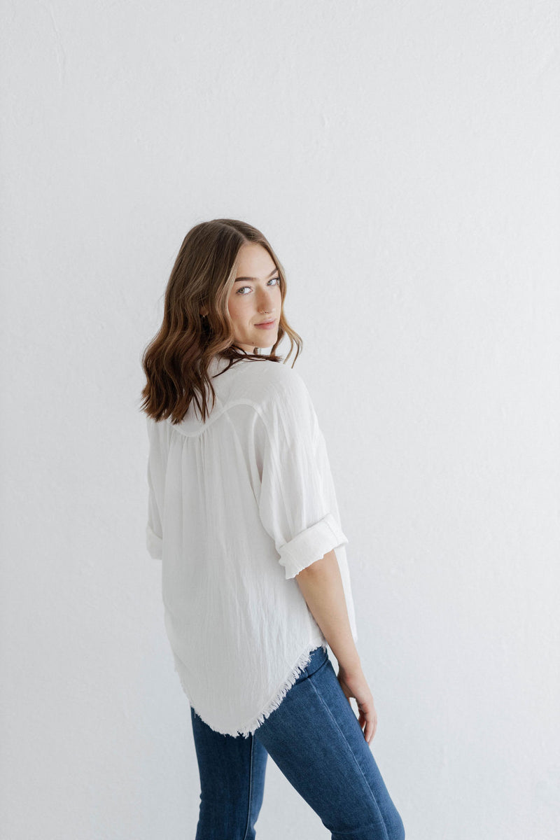 Franny Classic Button Down