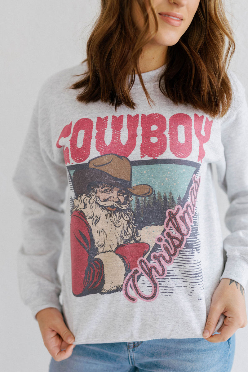 Cowboy Christmas Sweatshirt