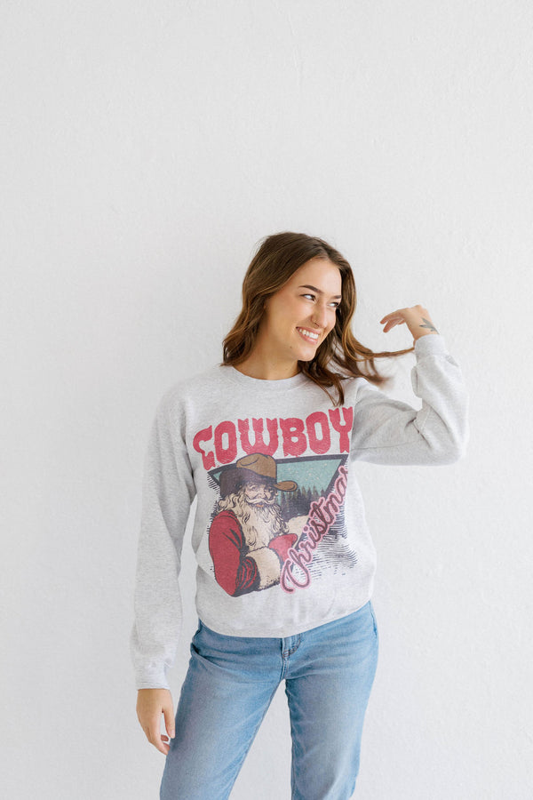 Cowboy Christmas Sweatshirt
