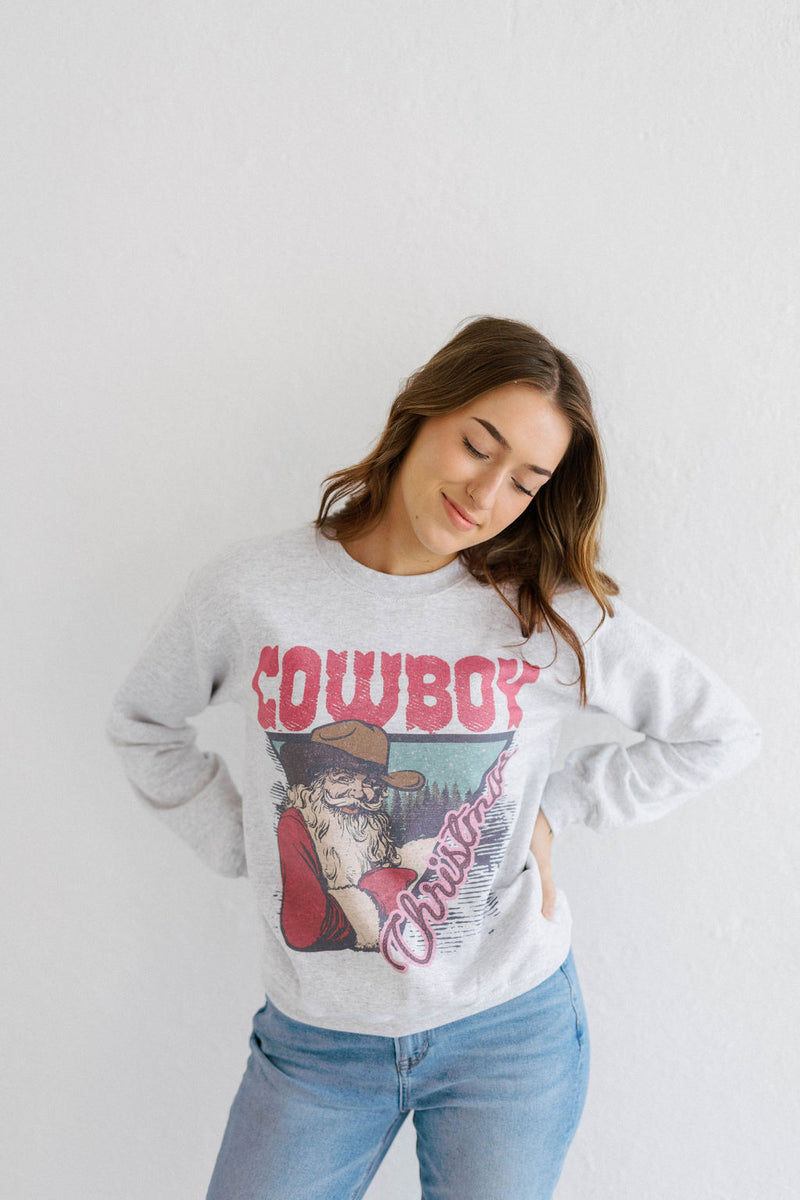 Cowboy Christmas Sweatshirt