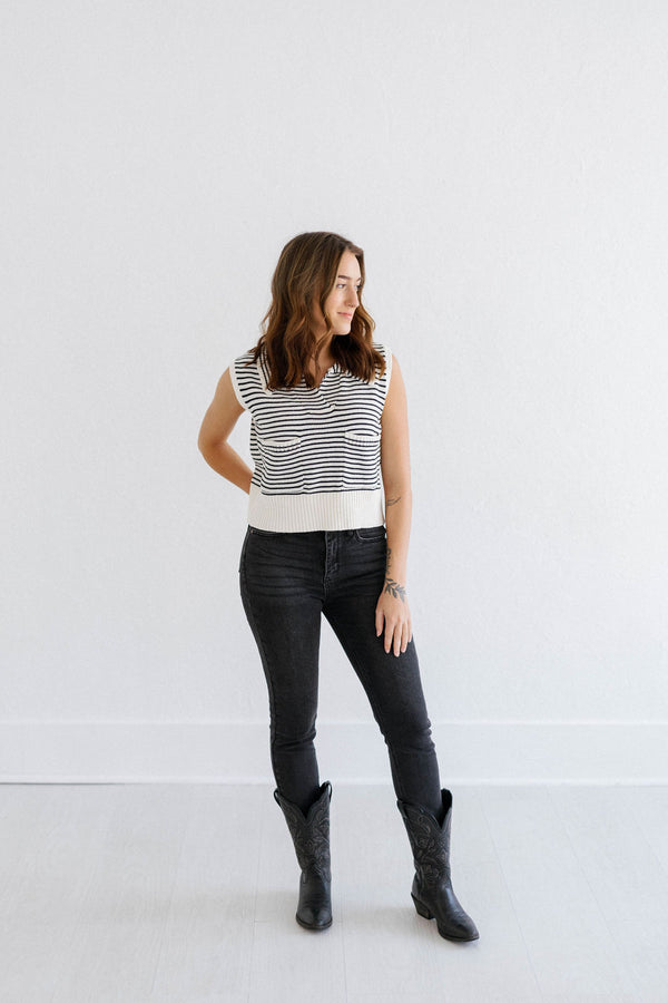 Walker Striped Vest