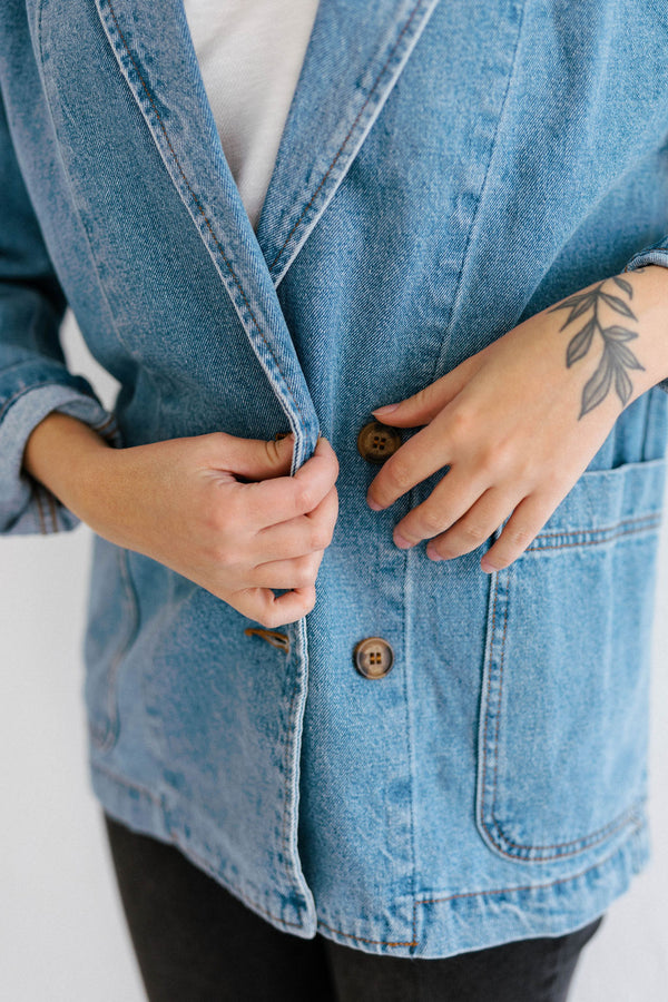 Mills Denim Blazer