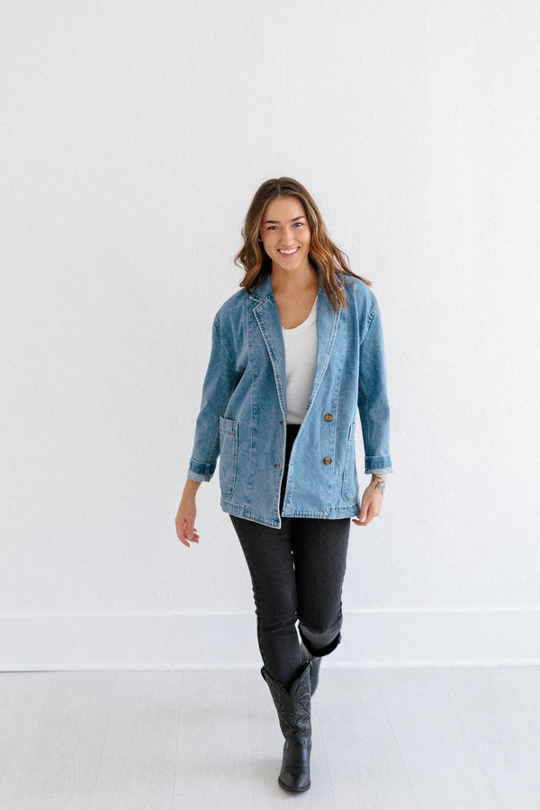Mills Denim Blazer