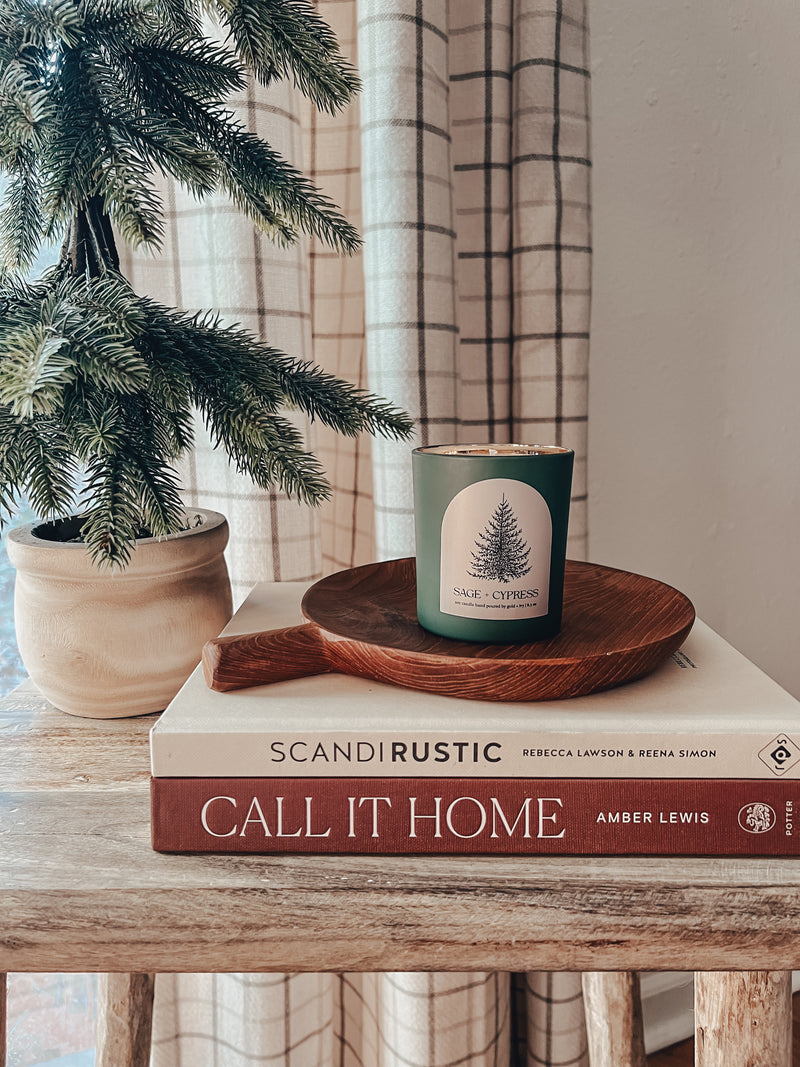 Cypress Candle